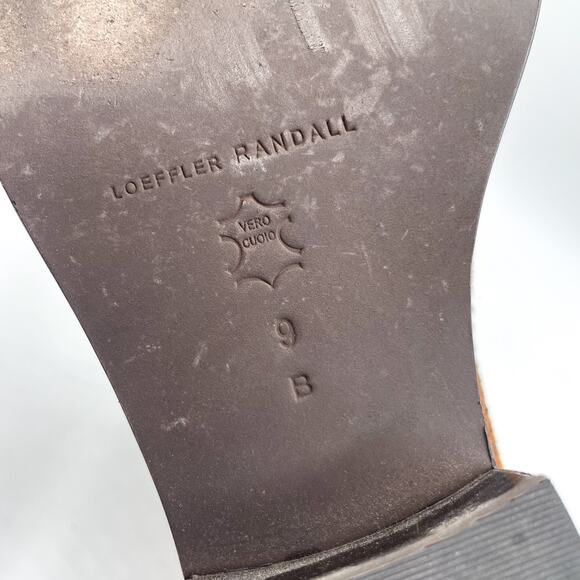 Loeffler Randall Agnes Western Boots Brown Suede Square Toe Block Heel Sz 9 - Picture 8 of 8